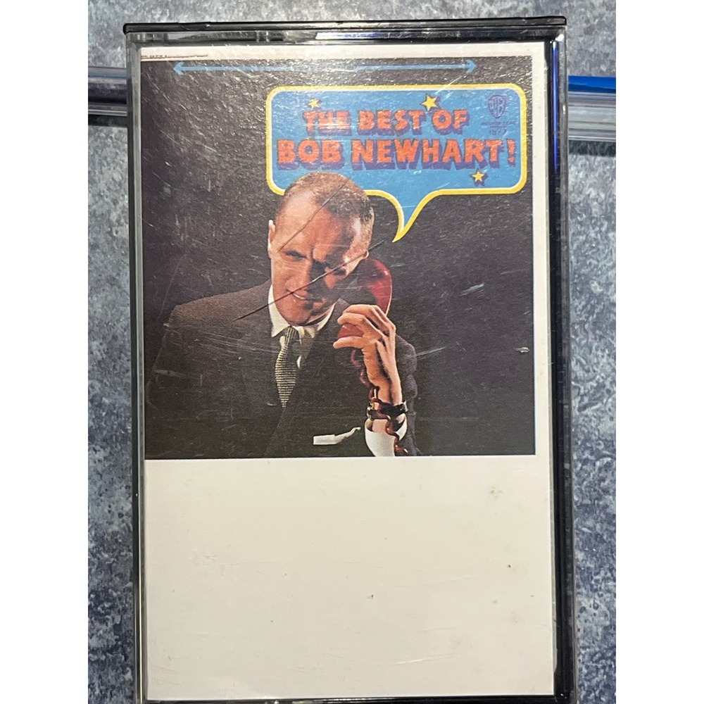 The Best of Bob Newhart Cassette Tape Comedy W5 1672 Warner Bros Columbia House